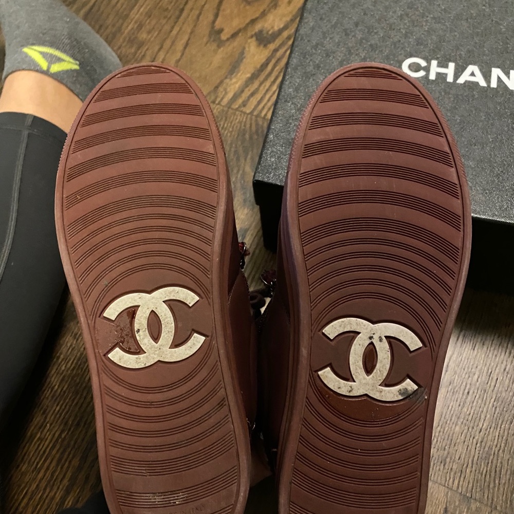 chanel high top sneakers - Picture 5 of 6